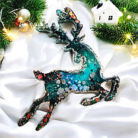 Молд силіконовий модель "Олень Санти", 1 шт. "Зимова казка".