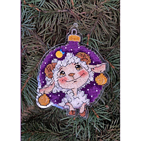 Набір для вишивання хрестиком ТМ Шаменко Наталія Ялинкова іграшка Мрія НШ-00091
