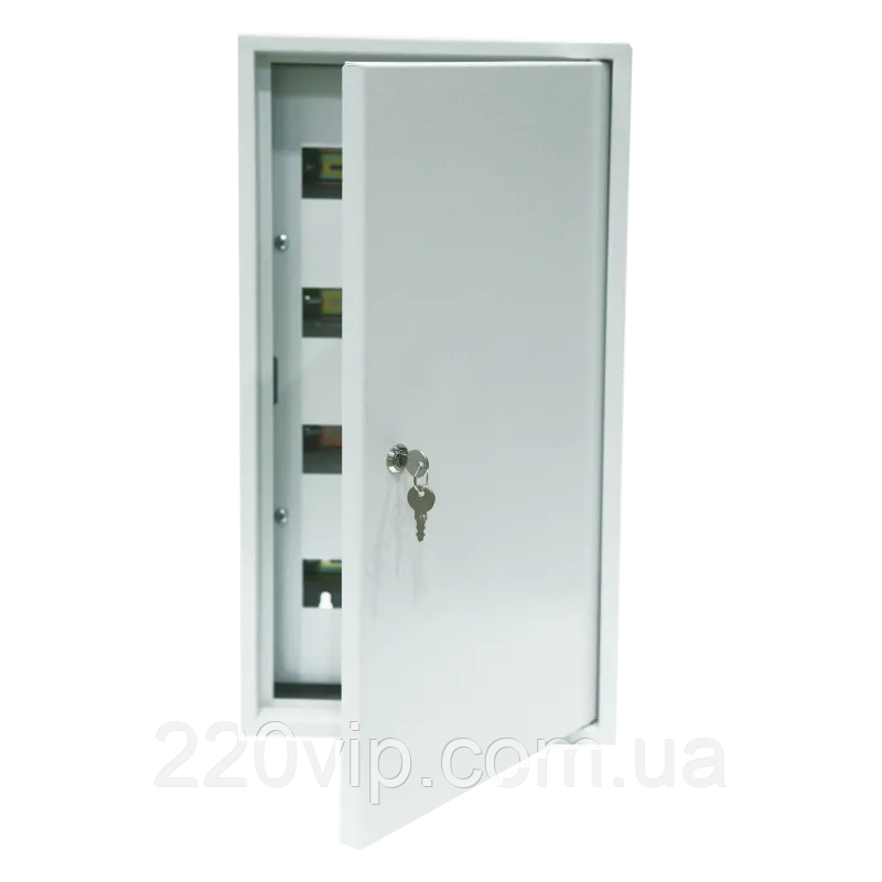 Щит металевий 48 модулів UEC, ЩРн-48, MKM14-N-48-31-U, корпус розподільний, зовнішній, бокс, фото 1