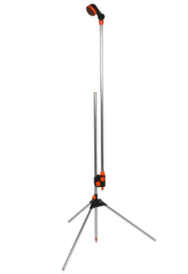 Душ садовий на тринозі, 3 режими, висота 150-210 см, BLACK LINE,  Bradas (Польща)