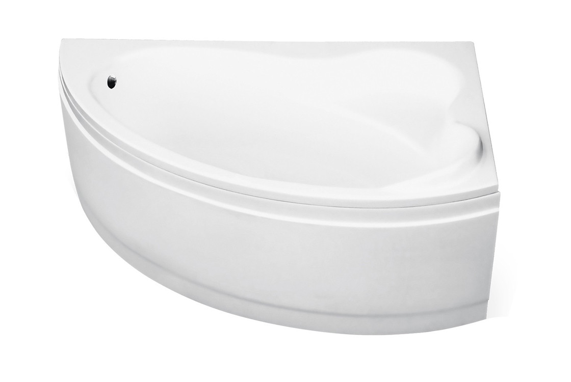 Ванна акрилова ADA 160Х100 БЕСКО  ПРАВОБІЧНА без отворів для ручок