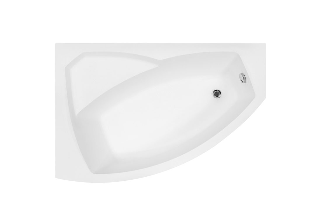 Ванна акрилова RIMA 150Х95 БЕСКО  ЛІВОСТОРОННЯ