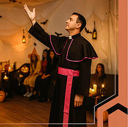 Костюм для вечірки Священника, карнавальний костюм Батюшки 26148