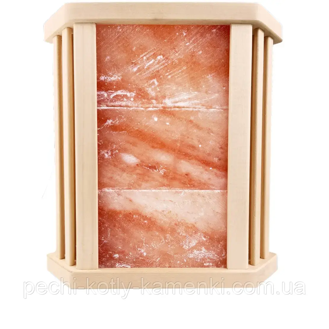 Огорожа світильника сольова кутова Tesli Amber для лазні та сауни