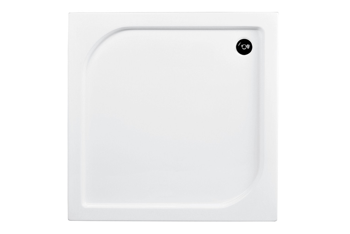 Душовий акриловий піддон квадратний OSKAR 70х70х16 BESCO