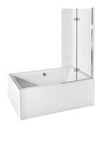 Шторка для ванн PRESTIGIO 80x150 BESCO двостулкові