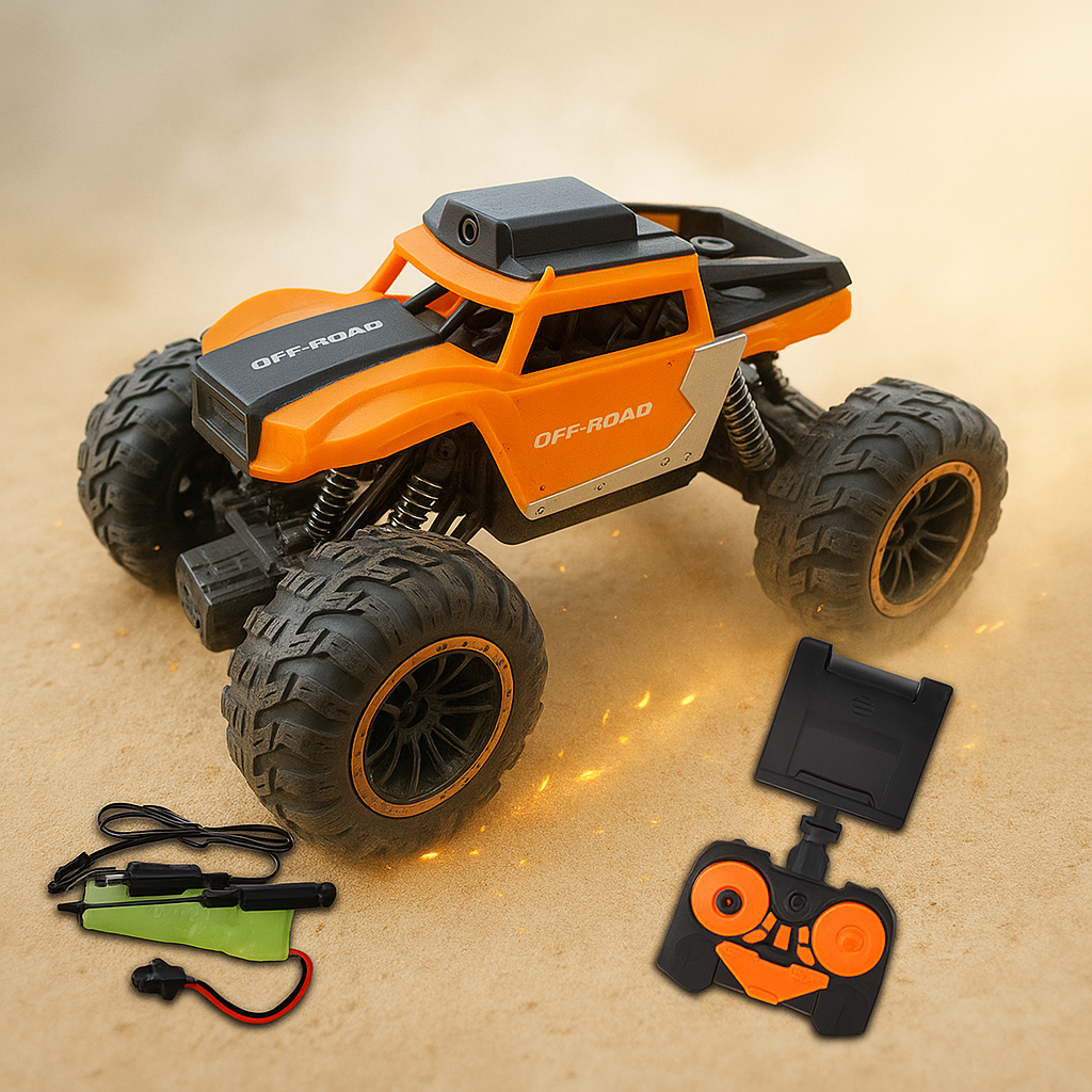 Машинка на пульті управління для дітей з камерою Wi-Fi акумуляторна, Джип машина на радіокеруванні, фото 1