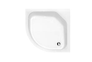 Душовий півкруглий акриловий піддон DIPER-2 90х90х15/25 BESCO