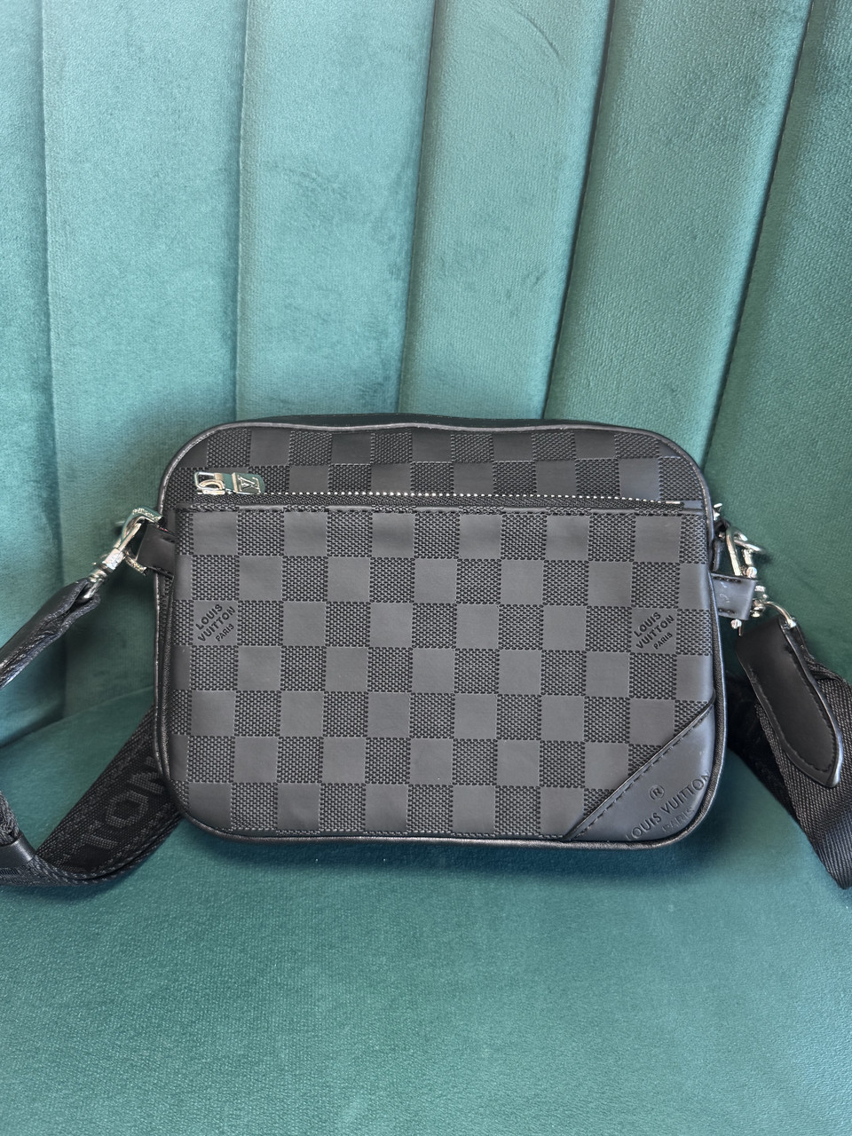 Сумка чоловіча,  чоловіча барсетка L0uis Vuiton, сумка через плече, сумка для чоловіків, фото 1