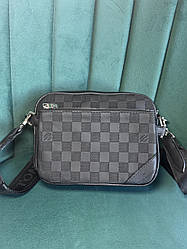 Сумка чоловіча,  чоловіча барсетка L0uis Vuiton, сумка через плече, сумка для чоловіків