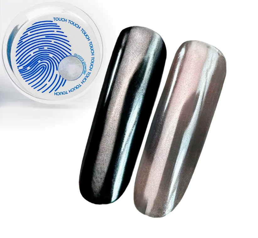 Втирка для манікюру Touch Aurora Powder No12, 5 мл, фото 1