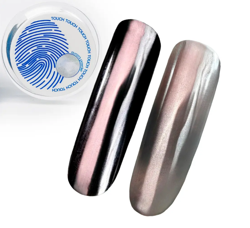 Втирка для манікюру Touch Aurora Powder No13, 5 мл, фото 1