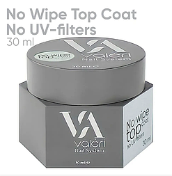 Valeri Top Non Wipe (no UV-filteres), 30ml