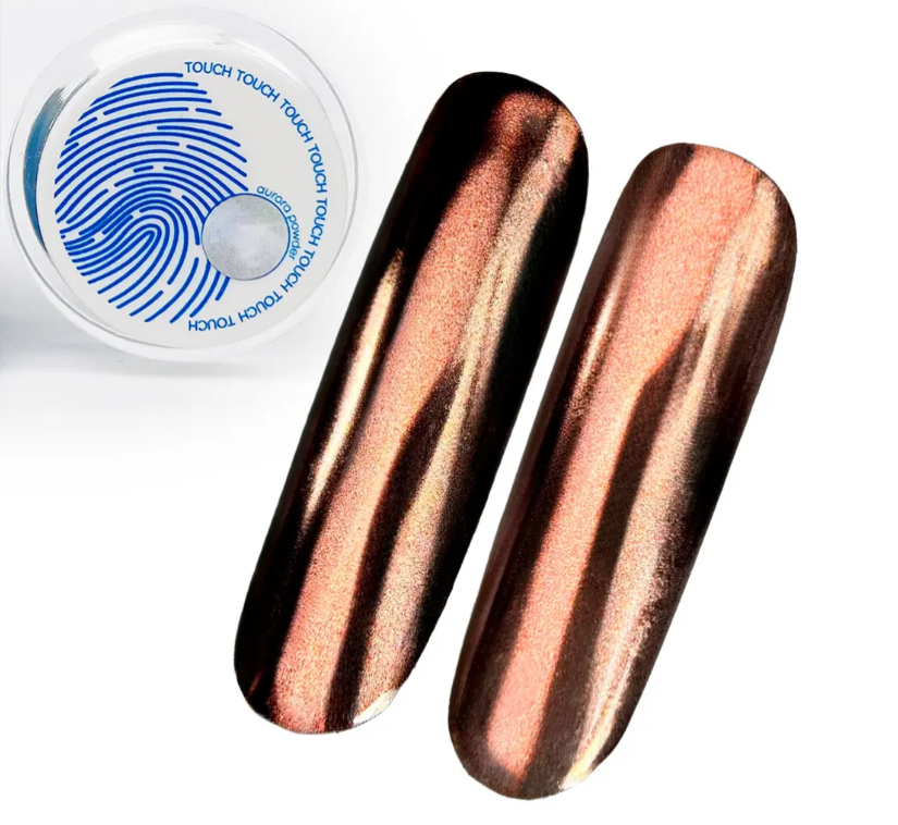 Втирка для манікюру Touch Aurora Powder No16, 5 мл, фото 1