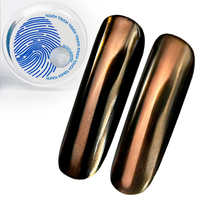 Втирка для манікюру Touch Aurora Powder No17, 5 мл, фото 1