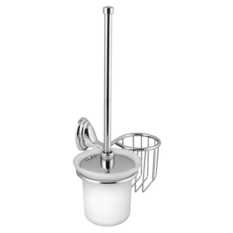 Йоржик для унітаза підвісний з кошиком Zerix LR1510-1 (LL1413), фото 1