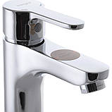 Змішувач для умивальника Ibergrif Square M11022 (IB0022), фото 3