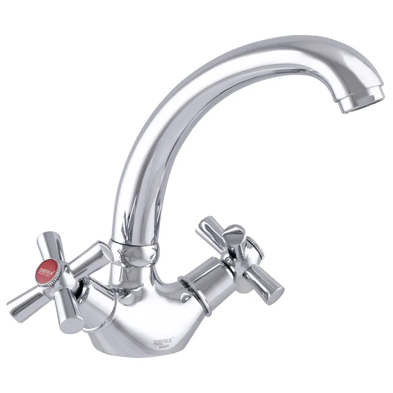 Змішувач для умивальника Zerix TLC 722 (ZX0163), фото 1