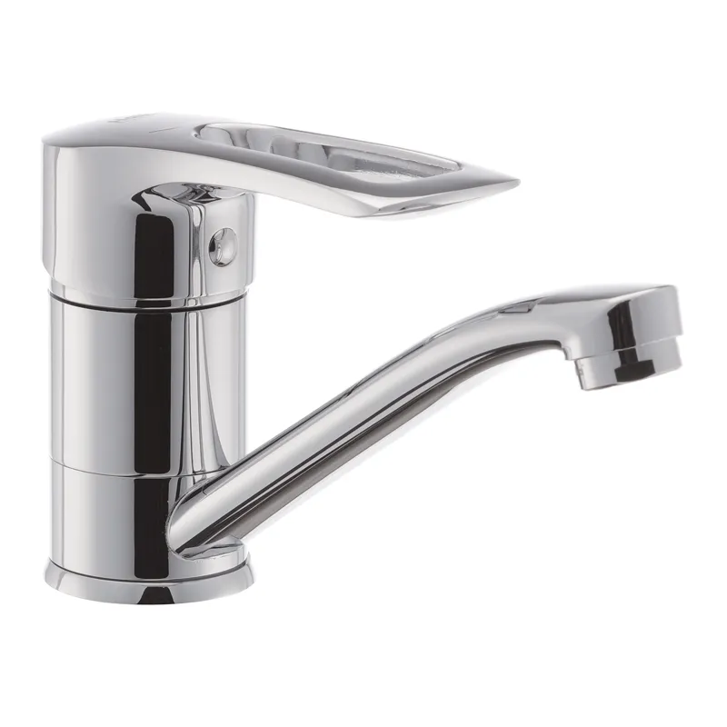 Змішувач для умивальника Haiba Hansberg 555 (15 см) (HB0215), фото 1