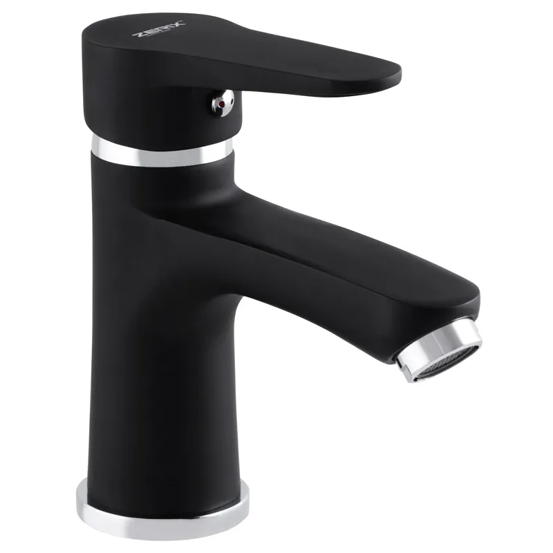 Змішувач для умивальника Zerix PUD1 146 чорний (ZX2908), фото 1