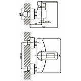 Змішувач для душу Haiba Gudini 003 (HB0147), фото 2