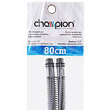 Гофровані шланги для змішувача Champion Шланг M-10 (80 см) силільфонні Zerix (CH0174), фото 3