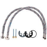 Змішувач для умивальника Cron Magic 001 (синя ручка) (CR0104), фото 4