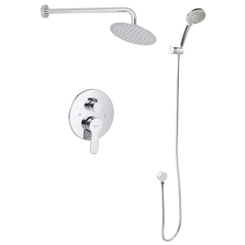 Вбудована душова система зі змішувачем і тропік. душем Zerix LR2403-2 (LL1210), фото 1