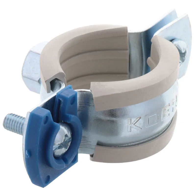 Хомут трубний оцинкований Koer KCB.10.G 3/4" (26-30) сірий (KR2785), фото 1