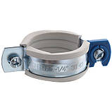 Хомут трубний оцинкований Koer KCB.10.G 1-1/4" (38-43) сірий (KR2787), фото 3