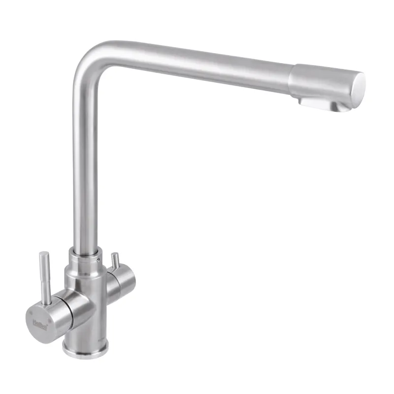 Змішувач для кухні Haiba SUS 021 з виходом для питної води (HB3908), фото 1