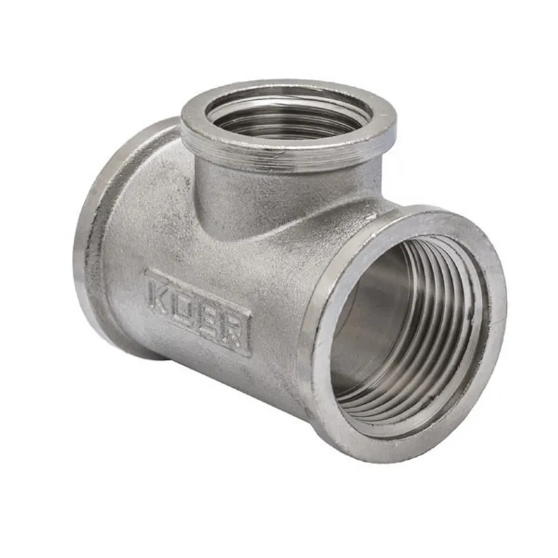 Трійник редукційний 1"х3/4"х1" ВВ Koer KF.T100810F (KF0065), фото 1