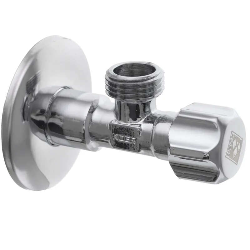 Кран для під'єднання сантехприладів Koer 1/2x3/4 (KR.510) (KR0145), фото 1