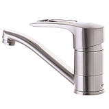 Змішувач для умивальника Haiba Hansberg 004 неіржавка (вилив 15 см) (HB0190), фото 3