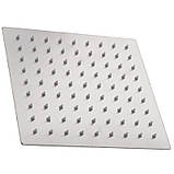 Верхня лійка для душу Mixxus SH-06 (неірж. сталь) (SS0059), фото 3