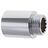 Подовжувач 1/2"-30 мм (хром) Koer KF.E06-30.CHR (KF0096), фото 3