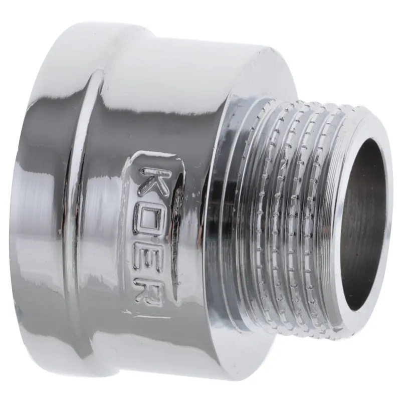 Перехідник (конектор) 3/4"х1" (хром) Koer KF.A0810.CHR (KF0136), фото 1