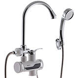 Проточний водонагрівач Zerix ELW08-E (з індик. темп.) (ZX0454), фото 3