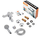 Змішувач для ванни Haiba Daniel 009 (HB1013), фото 3