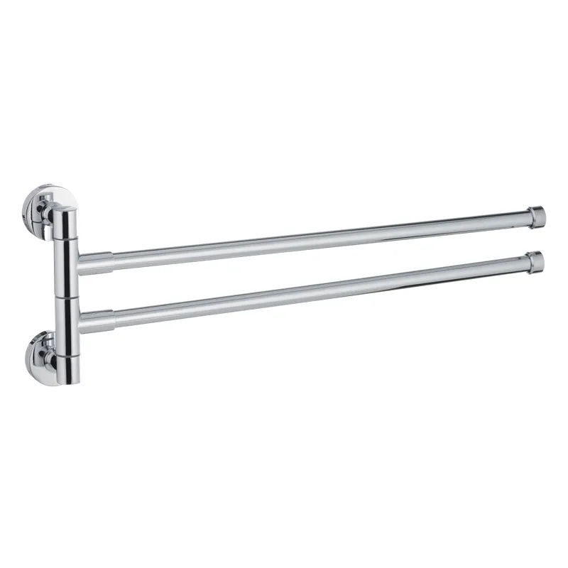 Тримач для рушників з 2 поворотними планками Zerix LR112 (LL1486), фото 1