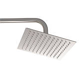 Душова колона зі змішувачем Zerix LR72404 (неірж. сталь) (LL1472), фото 2