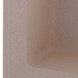 Мийка кухонна Haiba HB8104-G319 sand 780x500x200 (HB0989), фото 2