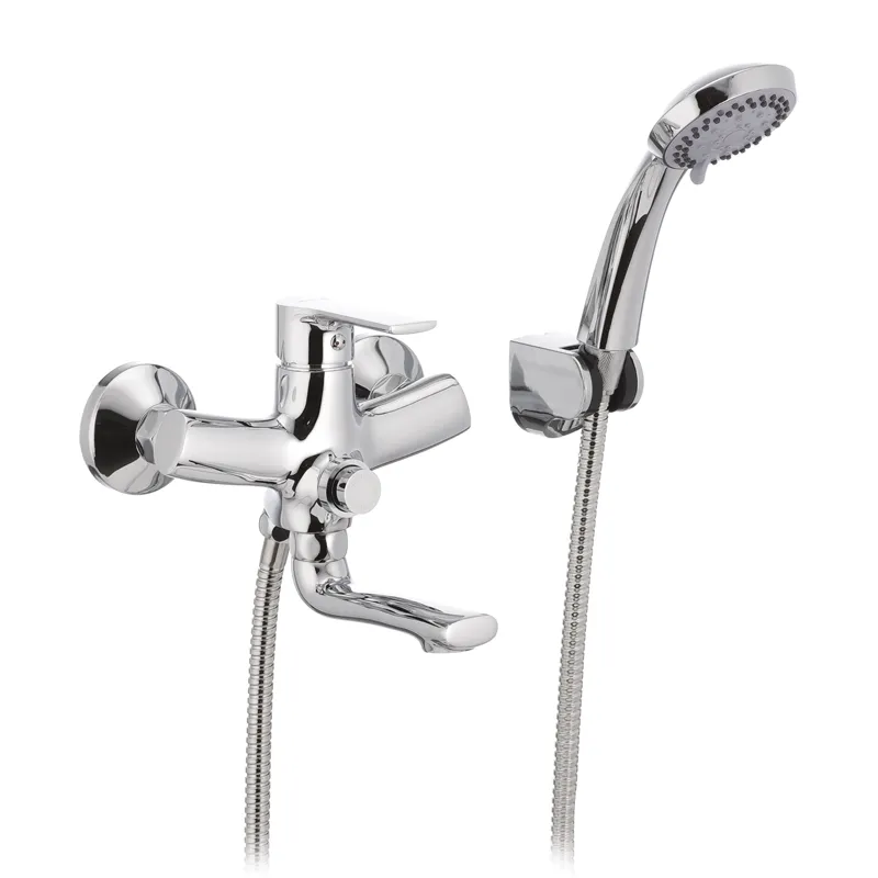 Змішувач для ванни Mixxus Premium PUSH Chr-009 (перемик. кнопкою) (MI1664), фото 1