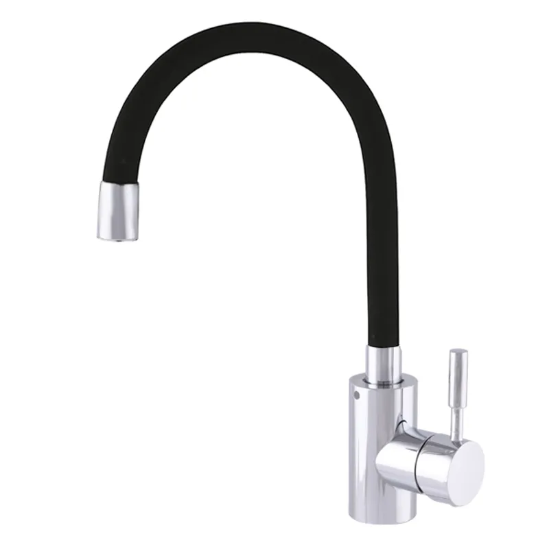 Змішувач для кухні із силіконовим виливом Champion SUS-011 Refl (CH0293), фото 1