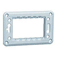 Суппорт металевий на 3 модулі, Unica NEW