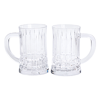 Набір пивних келихів 2 шт 530 мл зі скла HP-19-144