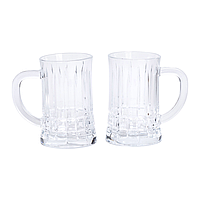 Набір пивних келихів 2 шт 310 мл зі скла HP-19-145