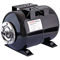 Гідроакумулятор горизонтальний Koer KHTS-24 24 л (корпус-сталь 1 мм), фланець-неіржавка (KB0012)