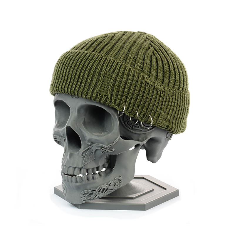 Рвана шапка-докер з Пірсінгом (6 кольорів)