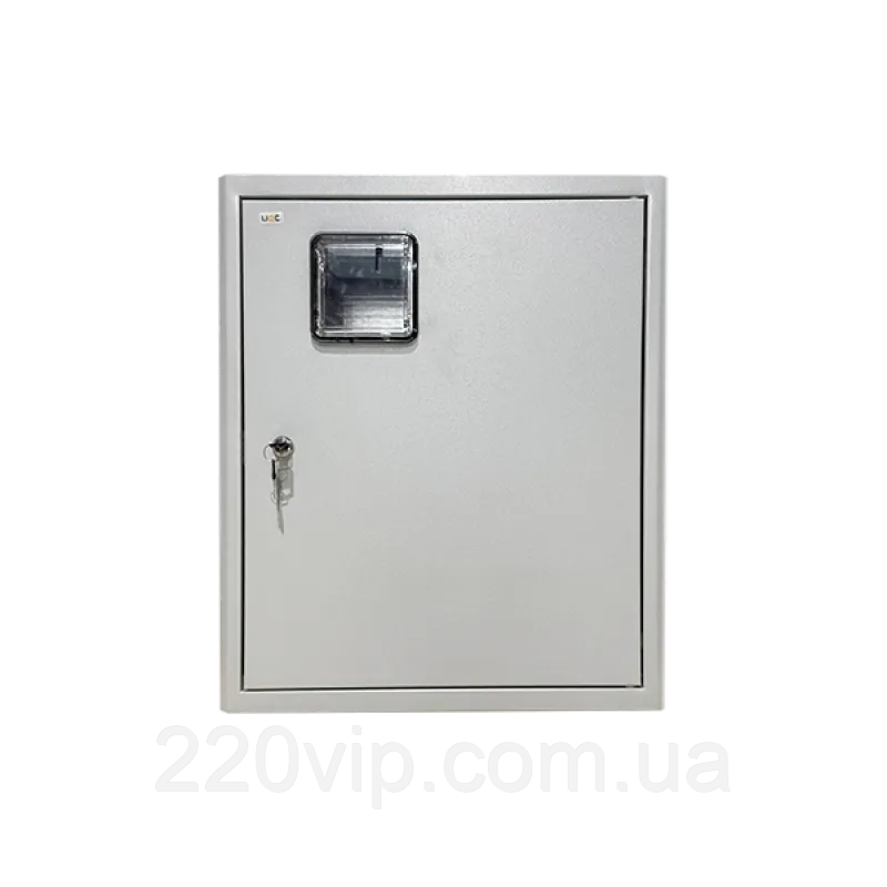 Щит для 3ф лічильника та 18 автоматів ЩОРв-3/18 UEC, SKM24-V-3-18-31-U, внутрішній, металевий бокс, фото 1